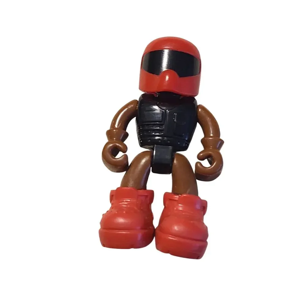 Toy state race car driver red and brown